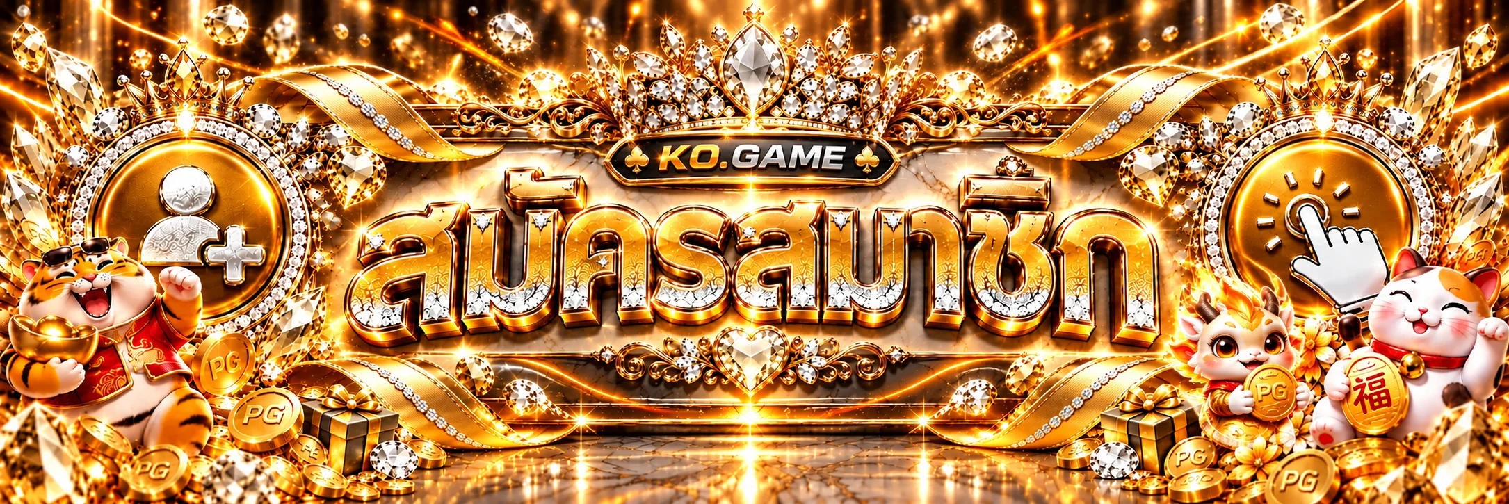 สมัครสมาชิกและเข้าใช้งาน KO.GAME